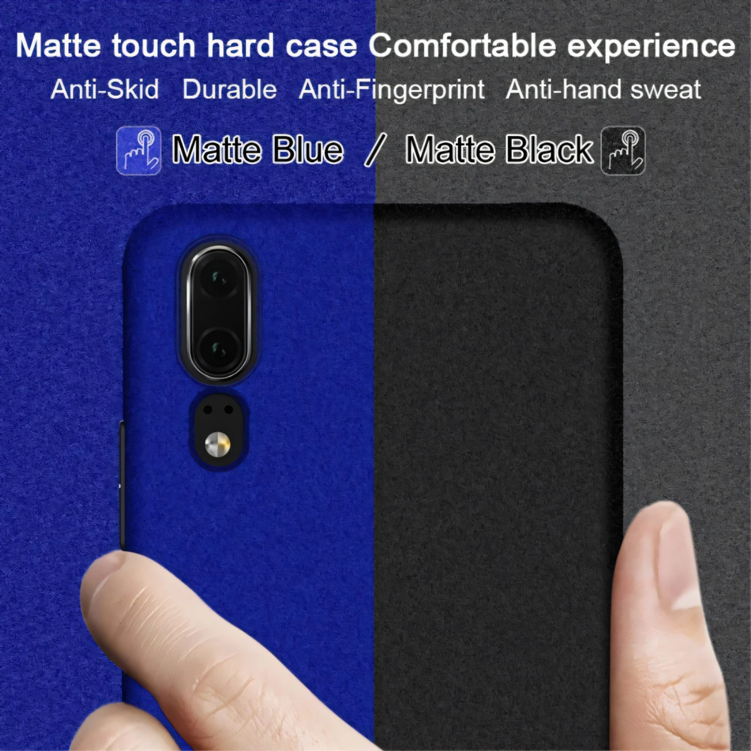 Coque Rigide Huawei P20 Avec Anneau Imak Noir 8 Coque Rigide Huawei P20 Avec Anneau Imak Noir – Image 6
