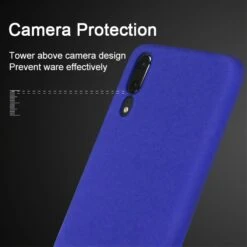 Coque Rigide Huawei P20 Avec Anneau Imak Bleu Foncé -All For Phone Magasin coque huawei p20 frac2485 3
