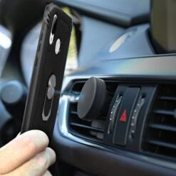 Coque Antichoc P20 Lite 2019 Et Nova 5i XSSIVE Avec Anneau Metallique Noir -All For Phone Magasin coque huawei p20 lite 2019 frac3190 8