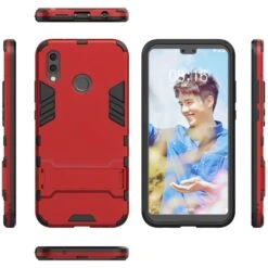 Coque Antichoc Huawei P20 Lite Cool Guard Rouge -All For Phone Magasin coque huawei p20 lite frac2483 2