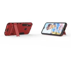 Coque Antichoc Huawei P20 Lite Cool Guard Rouge -All For Phone Magasin coque huawei p20 lite frac2483 4