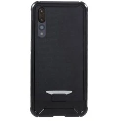 Coque Silicone Huawei P20 Pro Hybride Relief Noir