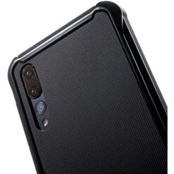 Coque Silicone Huawei P20 Pro Hybride Relief Noir -All For Phone Magasin coque huawei p20 pro frac2518 5