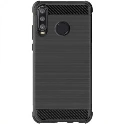 Coque Silicone Antichoc Huawei P30 Lite Noir -All For Phone Magasin coque huawei p30 lite frac3068 1