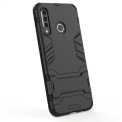 Coque Antichoc Huawei P30 Lite Avec Support Noir -All For Phone Magasin coque huawei p30 lite frac3077 3