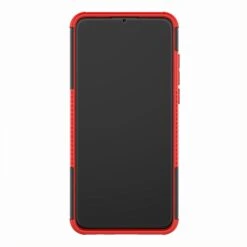 Coque Antichoc Huawei P30 Lite Style Pneu Avec Support Rouge -All For Phone Magasin coque huawei p30 lite frac3086 5