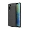 Coque Silicone Huawei P30 Pro IPAKY Effet Cuir Noir -All For Phone Magasin coque huawei p30 pro frac2993