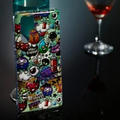 Coque Silicone Huawei P30 Pro Fantaisie Phosphorescente Graffiti Multicouleur -All For Phone Magasin coque huawei p30 pro frac3001 4