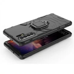 Coque Antichoc Huawei P30 Pro Cool Guard Avec Anneau Noir -All For Phone Magasin coque huawei p30 pro frac3003 4