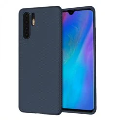 Coque Silicone Huawei P30 Pro Unicolor Bleu Foncé
