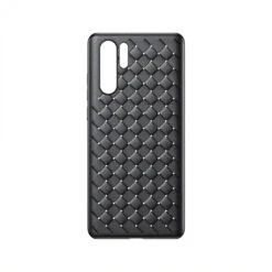 Coque Silicone Huawei P30 Pro Style Tressé BASEUS Noir -All For Phone Magasin coque huawei p30 pro frac3080 2