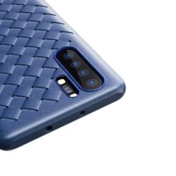 Coque Silicone Huawei P30 Pro Style Tressé BASEUS Bleu -All For Phone Magasin coque huawei p30 pro frac3082 4