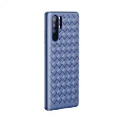 Coque Silicone Huawei P30 Pro Style Tressé BASEUS Bleu -All For Phone Magasin coque huawei p30 pro frac3082 5