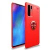 Coque Silicone De Protection Huawei P30 Pro Avec Anneau LENUO Rouge -All For Phone Magasin coque huawei p30 pro frac3092