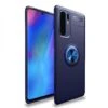 Coque Silicone De Protection Huawei P30 Pro Avec Anneau LENUO Bleu -All For Phone Magasin coque huawei p30 pro frac3093