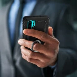 Coque Antichoc P30 Pro XSSIVE Avec Anneau Metallique Noir -All For Phone Magasin coque huawei p30 pro frac3191 11