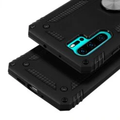 Coque Antichoc P30 Pro XSSIVE Avec Anneau Metallique Noir -All For Phone Magasin coque huawei p30 pro frac3191 13