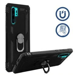 Coque Antichoc P30 Pro XSSIVE Avec Anneau Metallique Noir -All For Phone Magasin coque huawei p30 pro frac3191 8