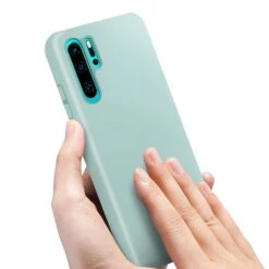 Coque Silicone P30 Pro Semi Rigide Avec Finition Cool Touch Vert 22 Coque Silicone P30 Pro Semi Rigide Avec Finition Cool Touch Vert -All For Phone Magasin coque huawei p30 pro frac3218 8