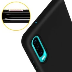 Coque Silicone P30 Semi Rigide Avec Finition Cool Touch Noir -All For Phone Magasin coque huawei p30 pro frac3221 4
