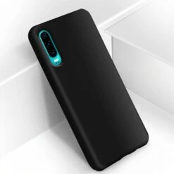Coque Silicone P30 Semi Rigide Avec Finition Cool Touch Noir -All For Phone Magasin coque huawei p30 pro frac3221 6