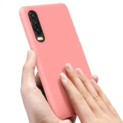 Coque Silicone P30 Semi Rigide Avec Finition Cool Touch Rose 16 Coque Silicone P30 Semi Rigide Avec Finition Cool Touch Rose -All For Phone Magasin coque huawei p30 pro frac3222 2