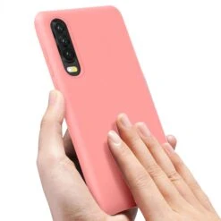 Coque Silicone P30 Semi Rigide Avec Finition Cool Touch Rose 22 Coque Silicone P30 Semi Rigide Avec Finition Cool Touch Rose -All For Phone Magasin coque huawei p30 pro frac3222 8