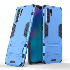 Coque Antichoc P30 Pro Hybride Cool Guard Bleu Clair