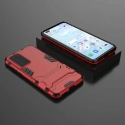 Coque Antichoc Huawei P40 Hybride Cool Guard Rouge -All For Phone Magasin coque huawei p40 frac3989 3