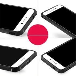 Coque Huawei P8 Lite 2017 Et Honor 8 Lite Antichoc Batterie Faible Noir -All For Phone Magasin coque huawei p8 lite 2017 frac1855 3