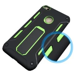 Coque Huawei P8 Lite 2017 Et Honor 8 Lite Antichoc Et Resistant Avec Support Vert -All For Phone Magasin coque huawei p8 lite 2017 frac1857 3