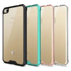 Coque Antichoc Transparente Huawei P8 Lite 2017 / Honor 8 Lite Noir -All For Phone Magasin coque huawei p8 lite 2017 frac2519 3