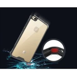 Coque Antichoc Transparente Huawei P8 Lite 2017 / Honor 8 Lite Noir -All For Phone Magasin coque huawei p8 lite 2017 frac2519 7
