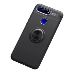 Coque Silicone Huawei Honor View 20 Et Huawei V20 Avec Anneau En Metal Noir -All For Phone Magasin coque huawei v20 frac3027 11