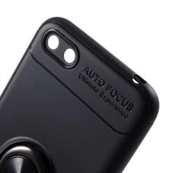 Coque Silicone Huawei Y5 2018 / Y5 Prime 2018 Avec Anneau En Metal Noir -All For Phone Magasin coque huawei y5 prime 2018 frac2970 3