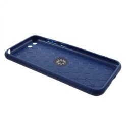 Coque Silicone Huawei Y5 2018 / Y5 Prime 2018 Avec Anneau En Metal Bleu -All For Phone Magasin coque huawei y5 prime 2018 frac2972 3