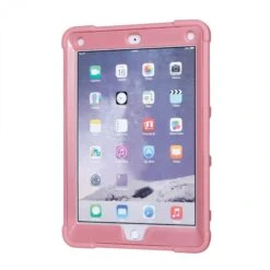 Coque Antichoc Renforcé 2 En 1 IPad Air 2 Avec Petit Support Rose -All For Phone Magasin coque ipad air 2 frac2693 2
