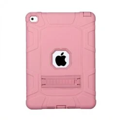 Coque Antichoc Renforcé 2 En 1 IPad Air 2 Avec Petit Support Rose