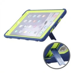 Coque Antichoc Renforcé 2 En 1 IPad Air 2 Avec Petit Support Bleu Foncé -All For Phone Magasin coque ipad air 2 frac2694 6