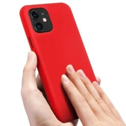 Coque Silicone IPhone 11 Semi Rigide Avec Finition Cool Touch Rouge -All For Phone Magasin coque iphone 11 frac3200 7
