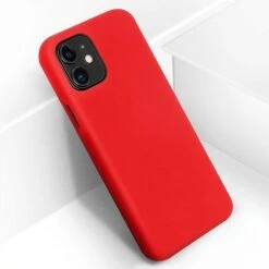 Coque Silicone IPhone 11 Semi Rigide Avec Finition Cool Touch Rouge -All For Phone Magasin coque iphone 11 frac3200 8