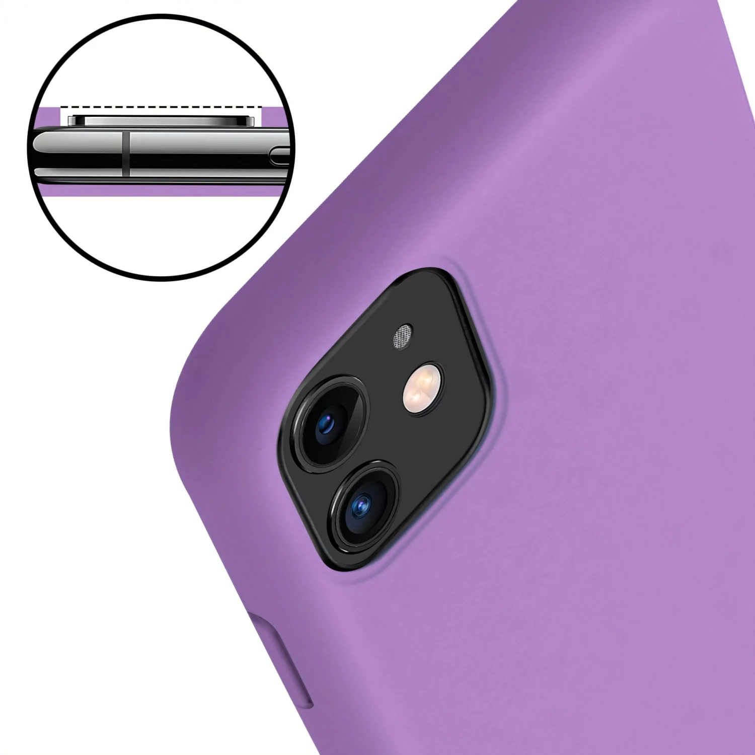 Coque Silicone IPhone 11 Semi Rigide Avec Finition Cool Touch Violet 15 Coque Silicone IPhone 11 Semi Rigide Avec Finition Cool Touch Violet – Image 13