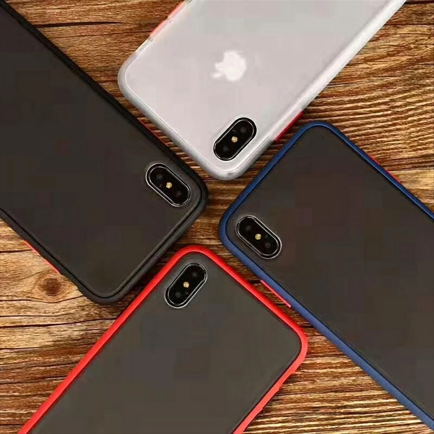 Coque Aspect Clear Avec Bords Silicone Antichocs IPhone 11 Bleu 4 Coque Aspect Clear Avec Bords Silicone Antichocs IPhone 11 Bleu – Image 2