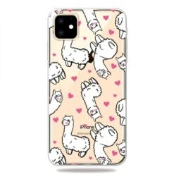 Coque Silicone IPhone 11 Fantaisie Alpaga -All For Phone Magasin coque iphone 11 frac3337 3