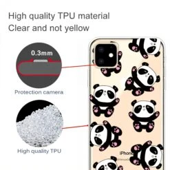 Coque Silicone IPhone 11 Fantaisie Panda -All For Phone Magasin coque iphone 11 frac3339 1