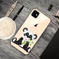 Coque Silicone IPhone 11 Fantaisie Panda Au Bambou -All For Phone Magasin coque iphone 11 frac3344 4