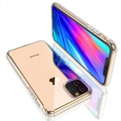 Coque Antichoc IPhone 11 Pro Avec Plugs Anti Poussière - Transparent -All For Phone Magasin coque iphone 11 frac3358 6