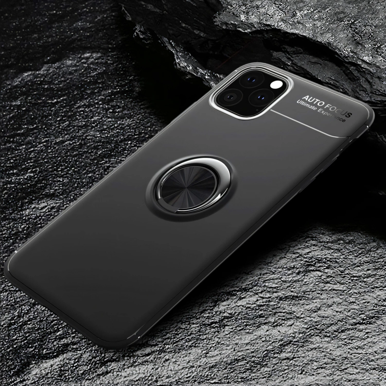 Coque Antichoc IPhone 11 Avec Anneau Pour Support Aimanté - Noir 15 Coque Antichoc IPhone 11 Avec Anneau Pour Support Aimanté - Noir – Image 13