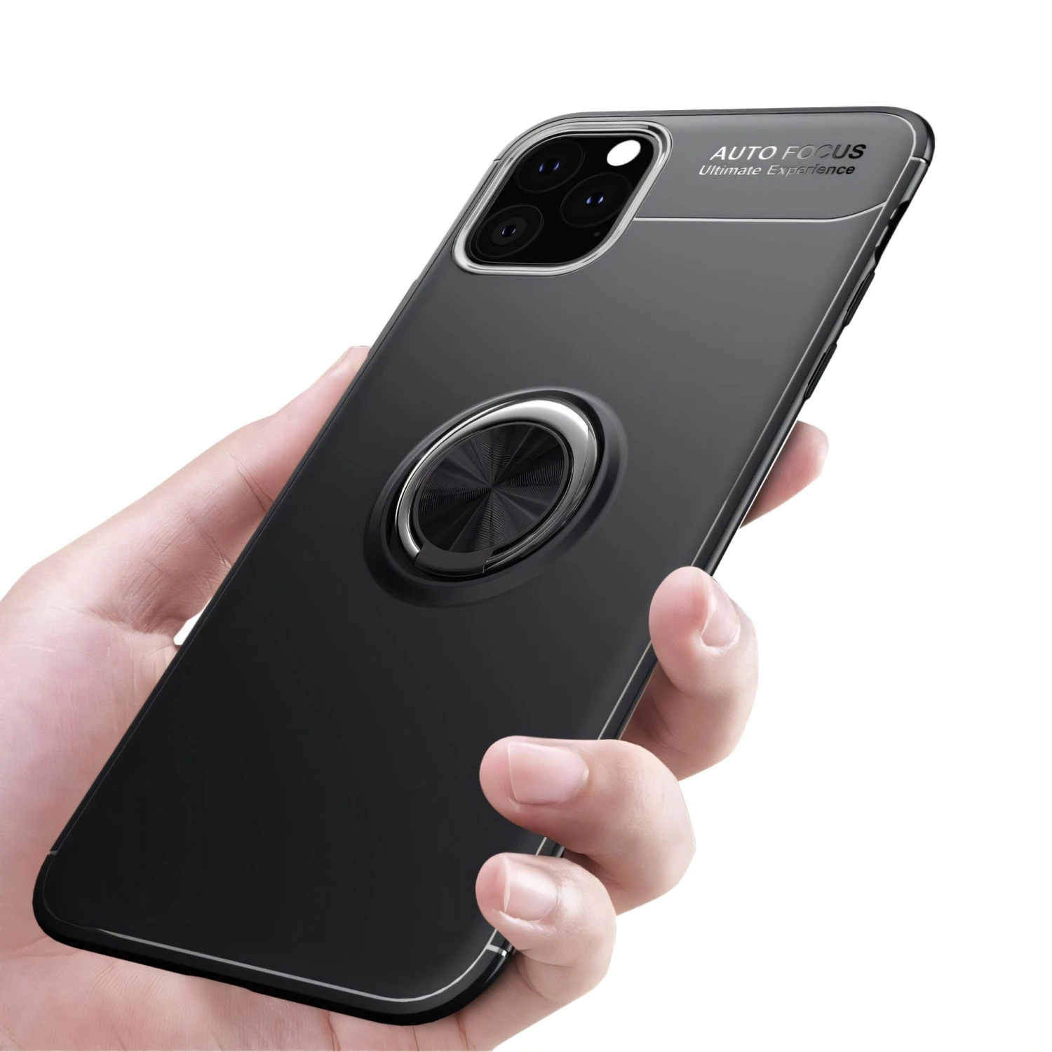 Coque Antichoc IPhone 11 Avec Anneau Pour Support Aimanté - Noir 7 Coque Antichoc IPhone 11 Avec Anneau Pour Support Aimanté - Noir – Image 5