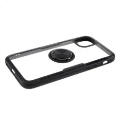 Coque Transparente IPhone 11 Avec Anneau Métallique - Noir -All For Phone Magasin coque iphone 11 frac3366 4